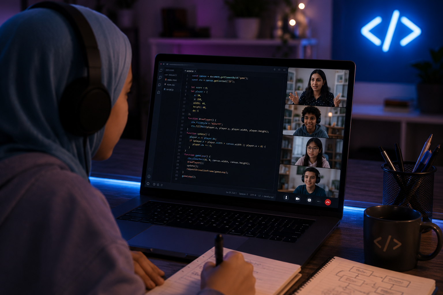 Coding experience at Co-op & Code